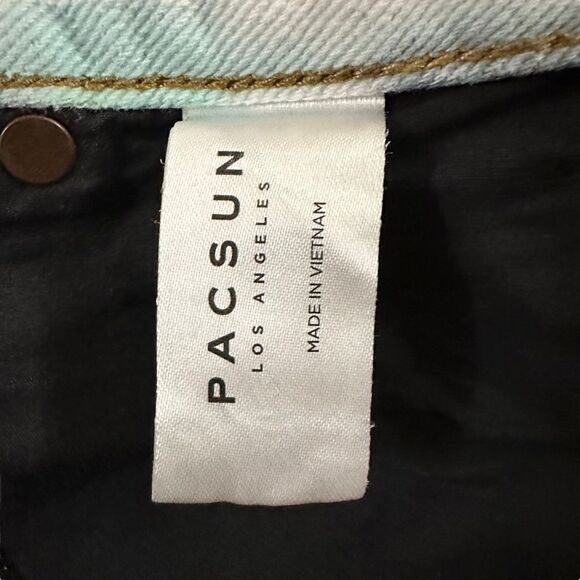 PacSun ~ High Rise Festival Tie Dye Cutoff shorts ~ size 27 - Picture 7 of 12